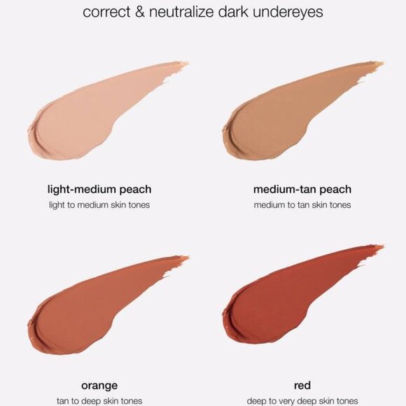 tarte Dark Circle Defense CC Undereye Corrector Shade Light-Medium Peach-NWT - Picture 2 of 5